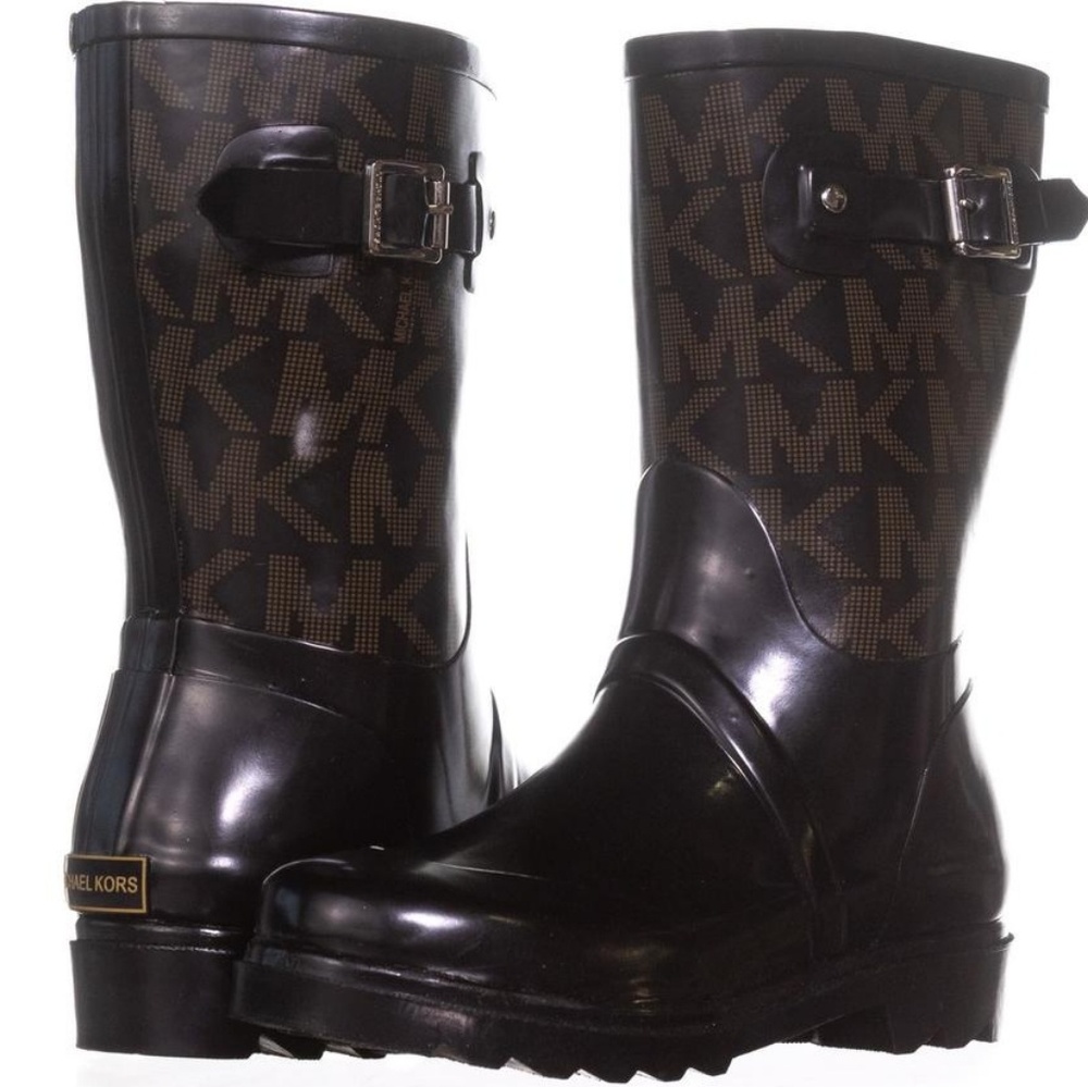 MK Logo Midi Rain Boot **Worn Twice**